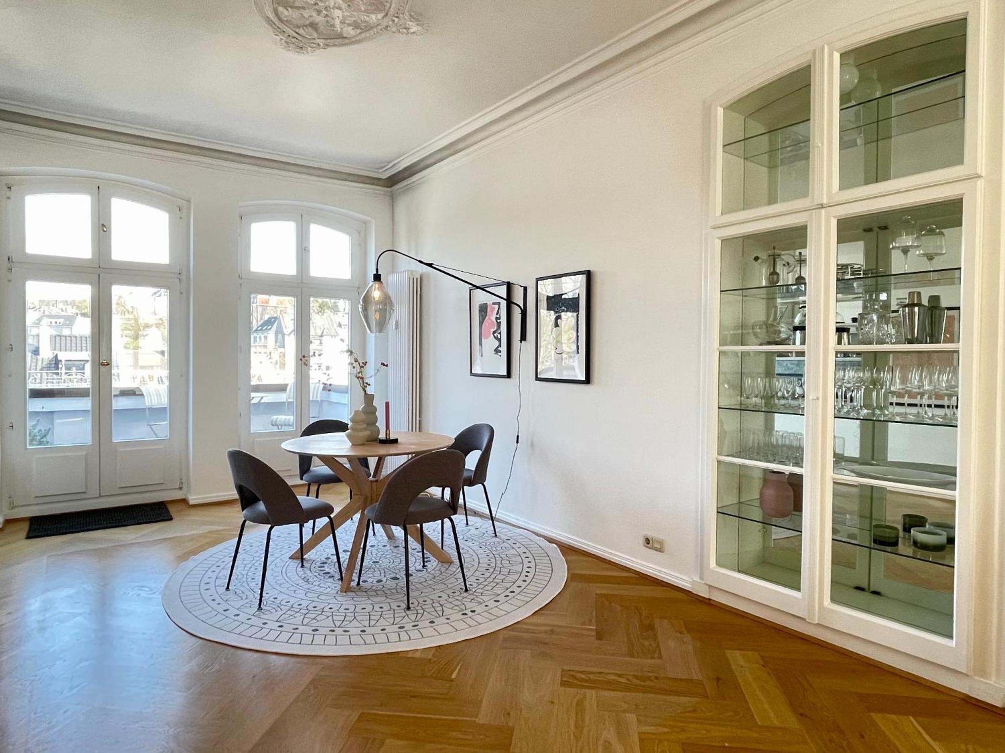 Helle Altbauwohnung Mit Balkon Im Briller Viertel Wuppertal Extérieur photo