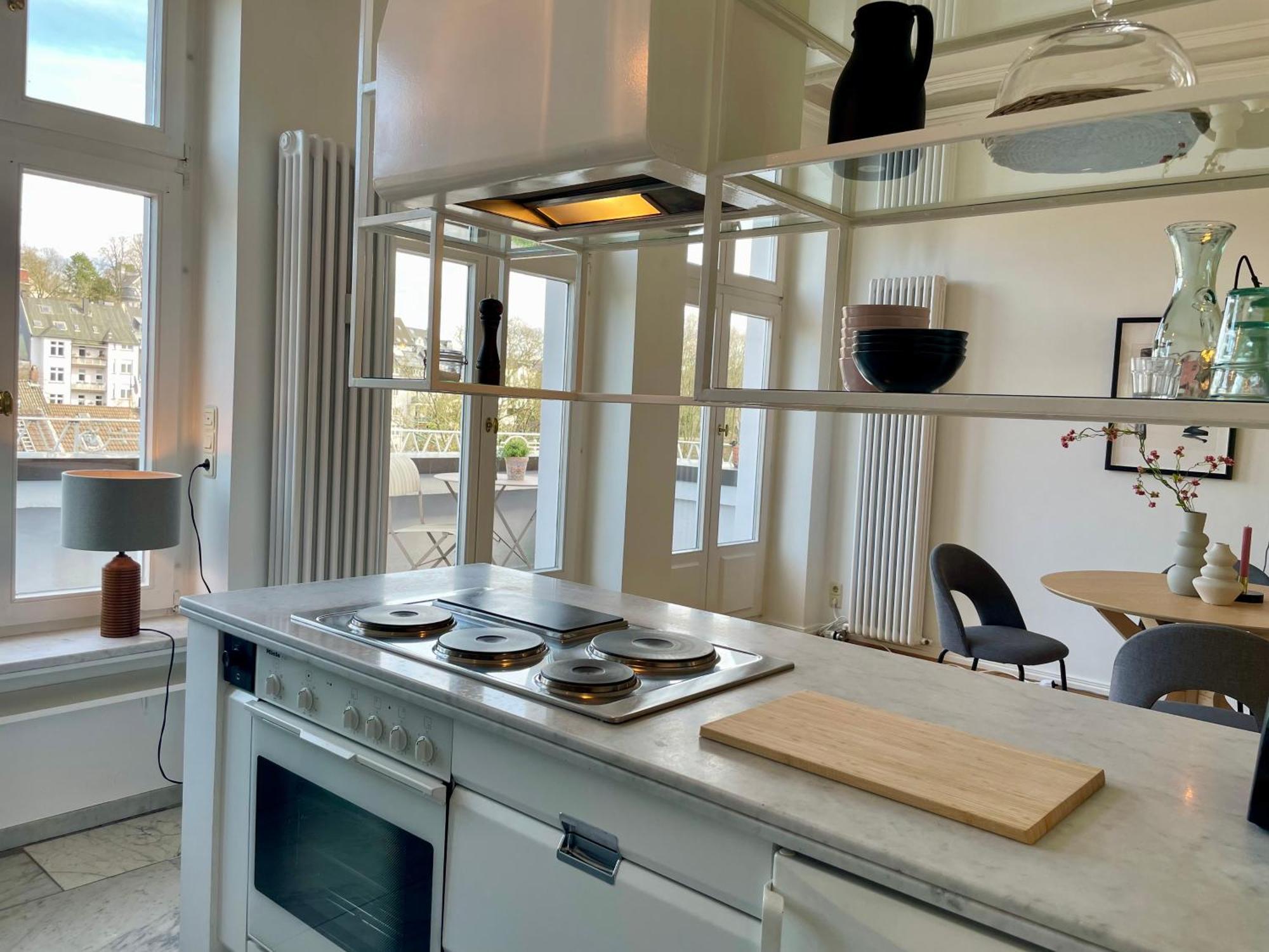 Helle Altbauwohnung Mit Balkon Im Briller Viertel Wuppertal Extérieur photo